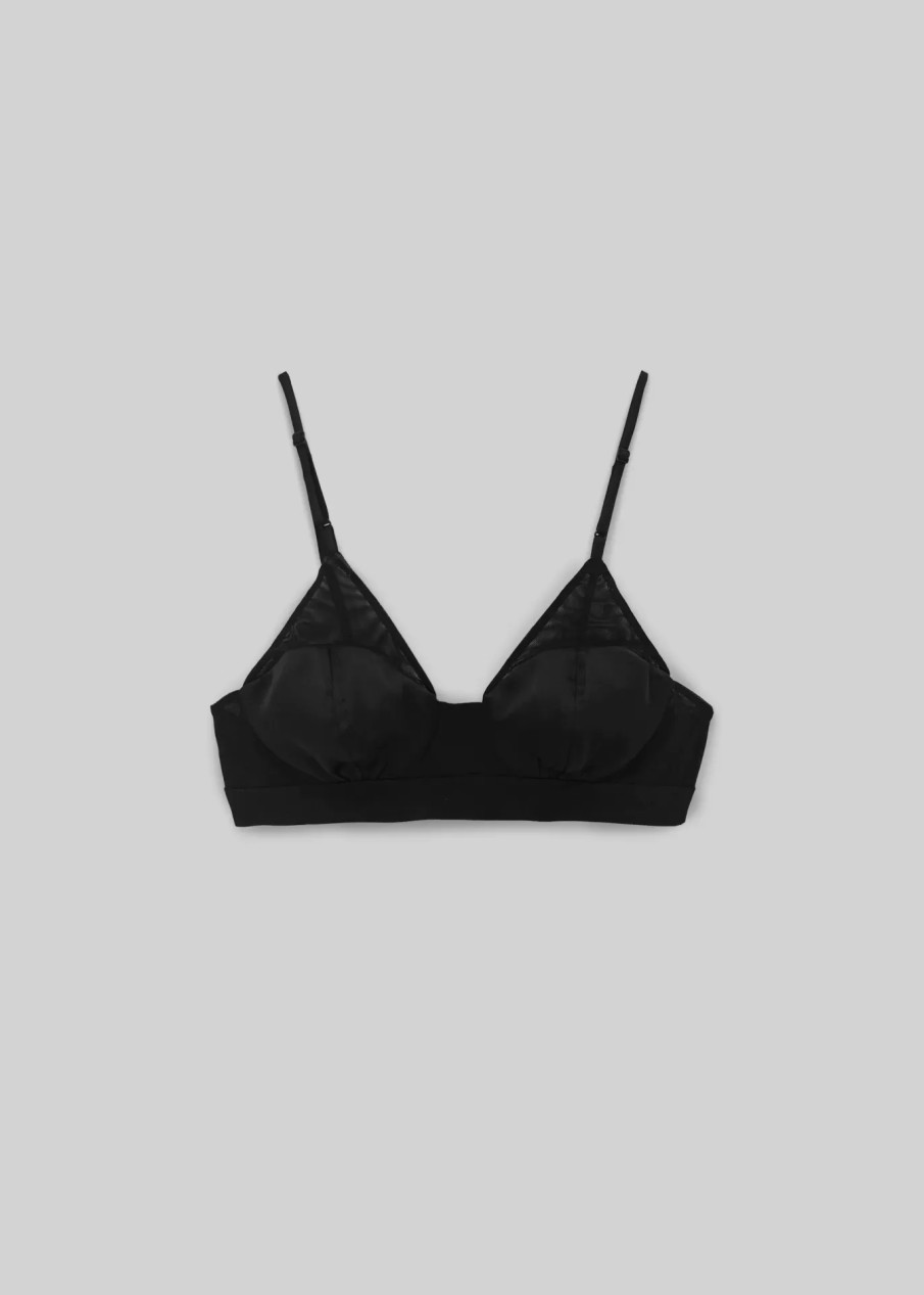 Gnadige Frau ESTHÉ | Kontrast-Mesh-Bralette Esthe