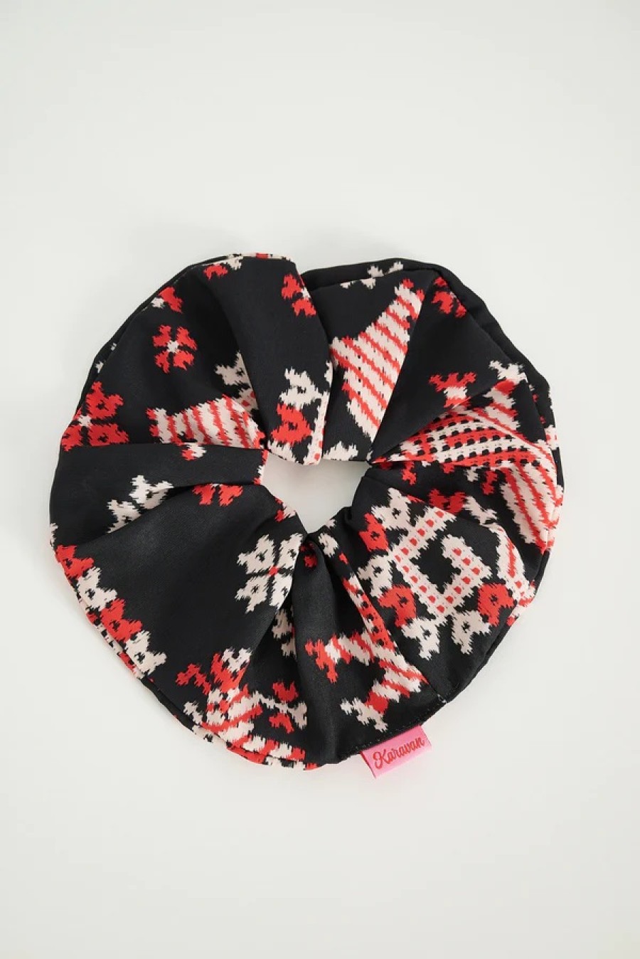 Zubehor KARAVAN-KLEIDUNG | Tribe Scrunchie (Lions Black) Karavan-Kleidung